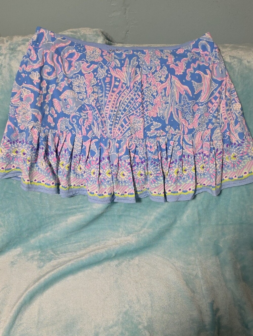 Lilly Pulitzer Luxletic Pleated Mini Skort